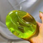 Green Apple-shaped Moldable Slow-rebound Squeeze Toy