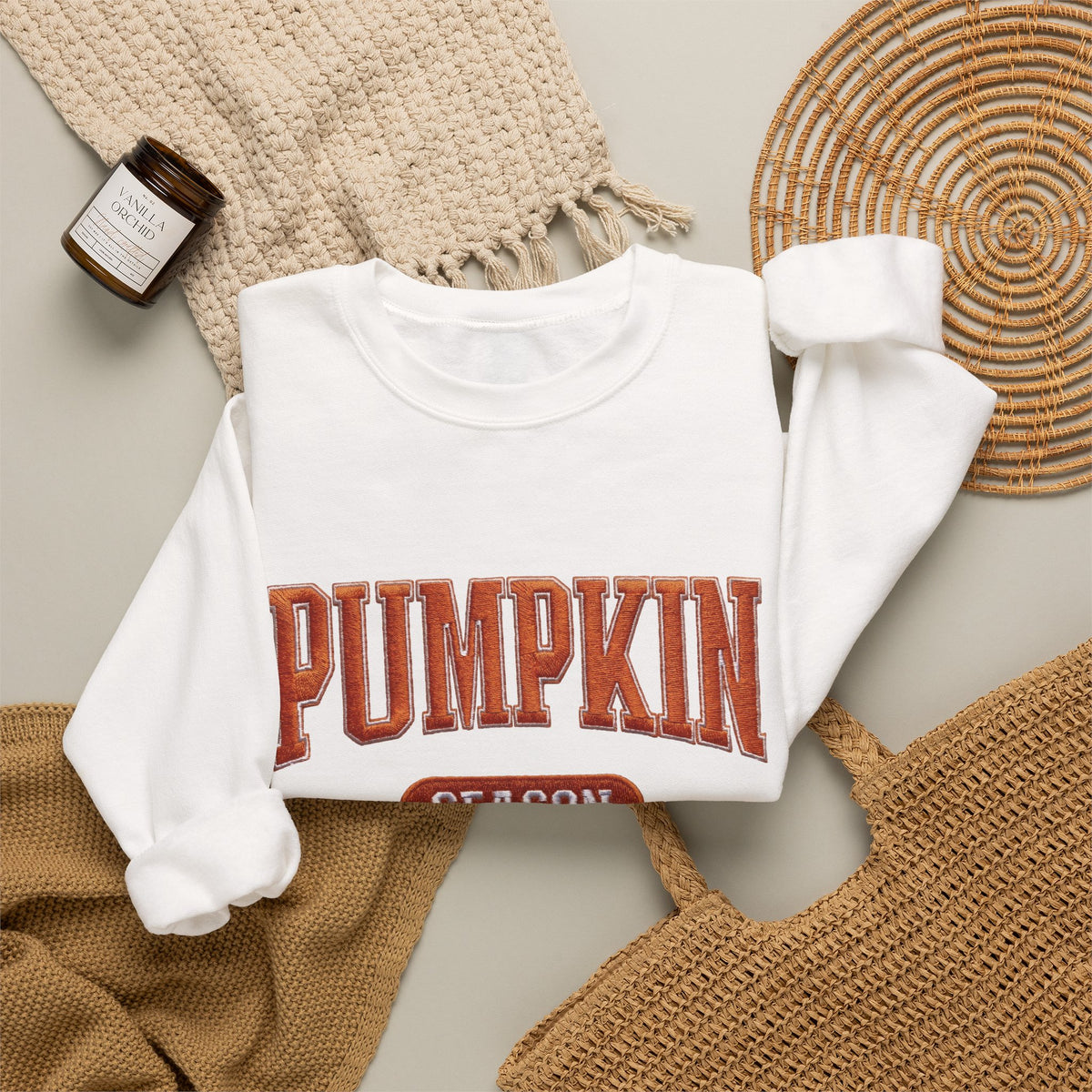 Pumpkin Season Crewneck Sweatshirt
