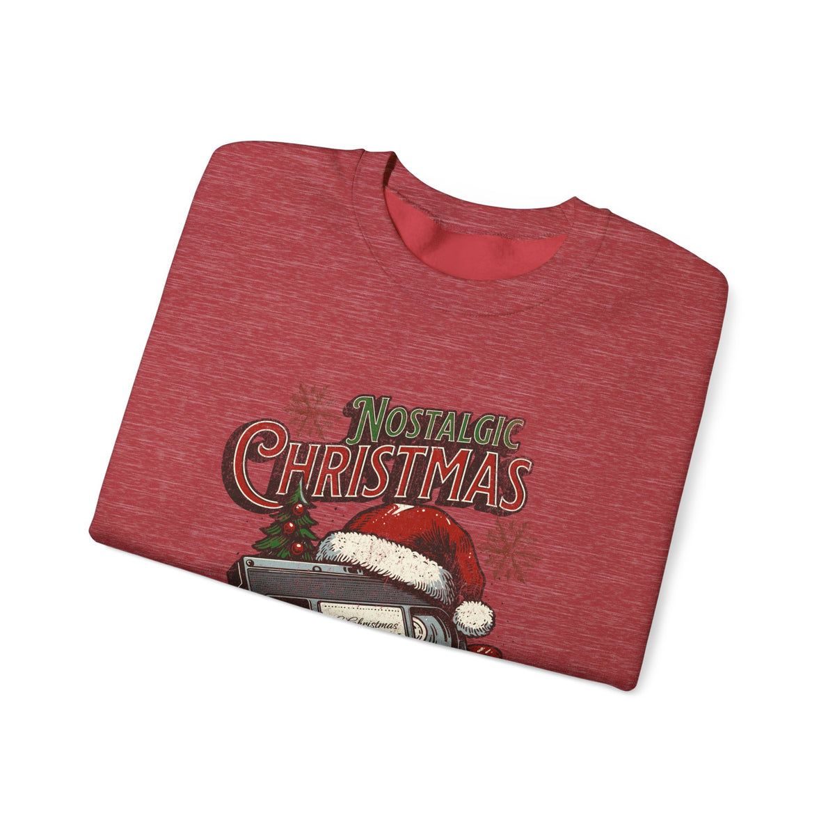 Christmas Vintage Truck Crewneck Sweatshirt