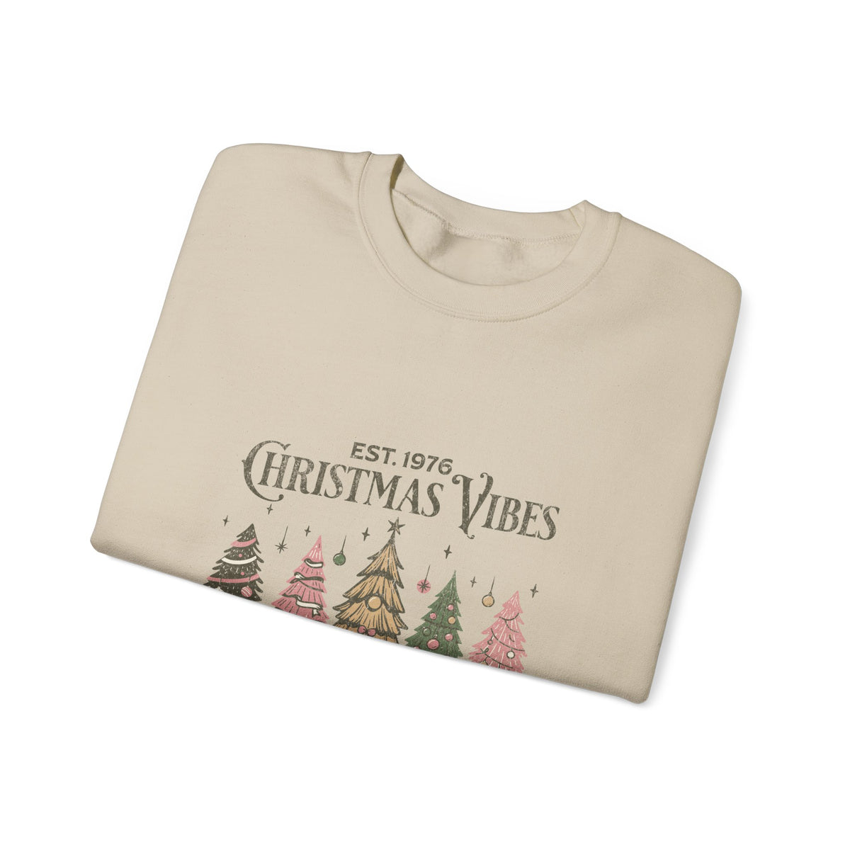 Christmas Vibes Fresh Farm Christmas Tree Sweatshirt