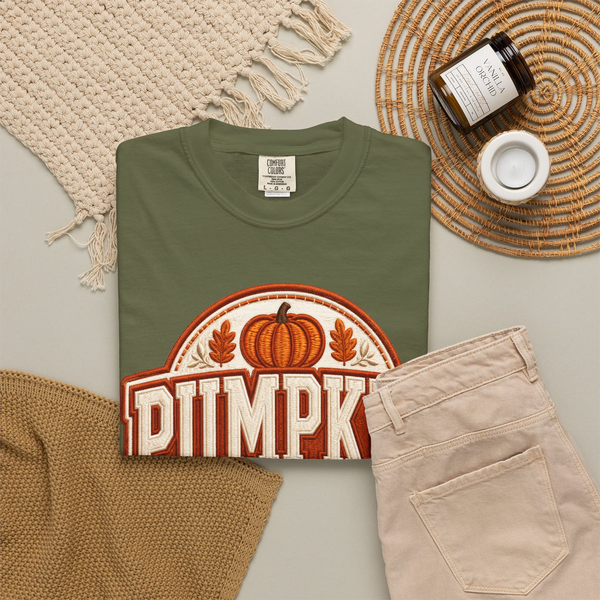 Pumpkin Season T-Shirt — Retro Fall Harvest Graphic Tee