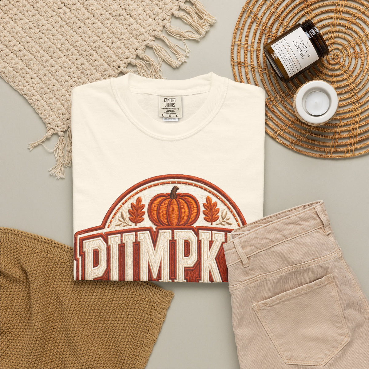 Pumpkin Season T-Shirt — Retro Fall Harvest Graphic Tee