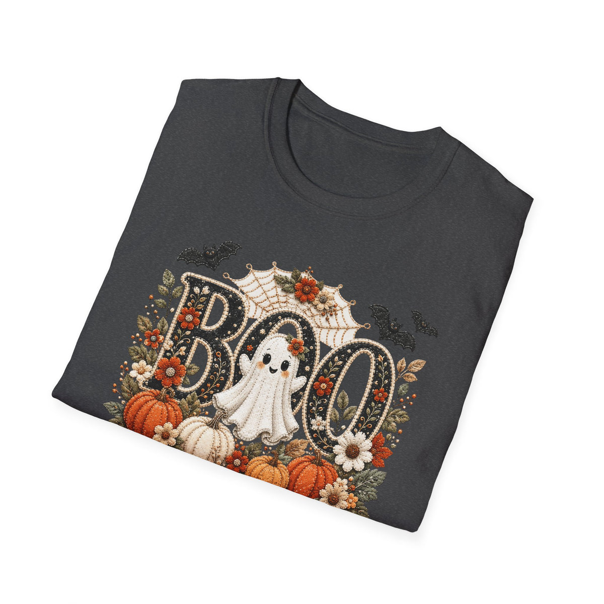 BOO Ghost Pumpkin Halloween T-Shirt