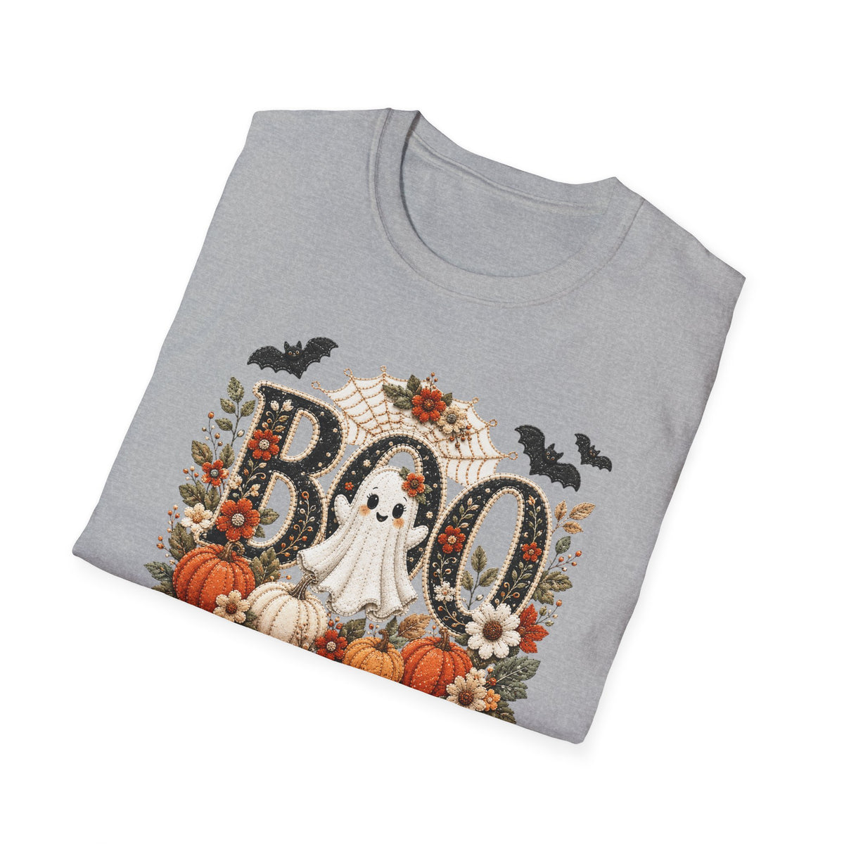 BOO Ghost Pumpkin Halloween T-Shirt