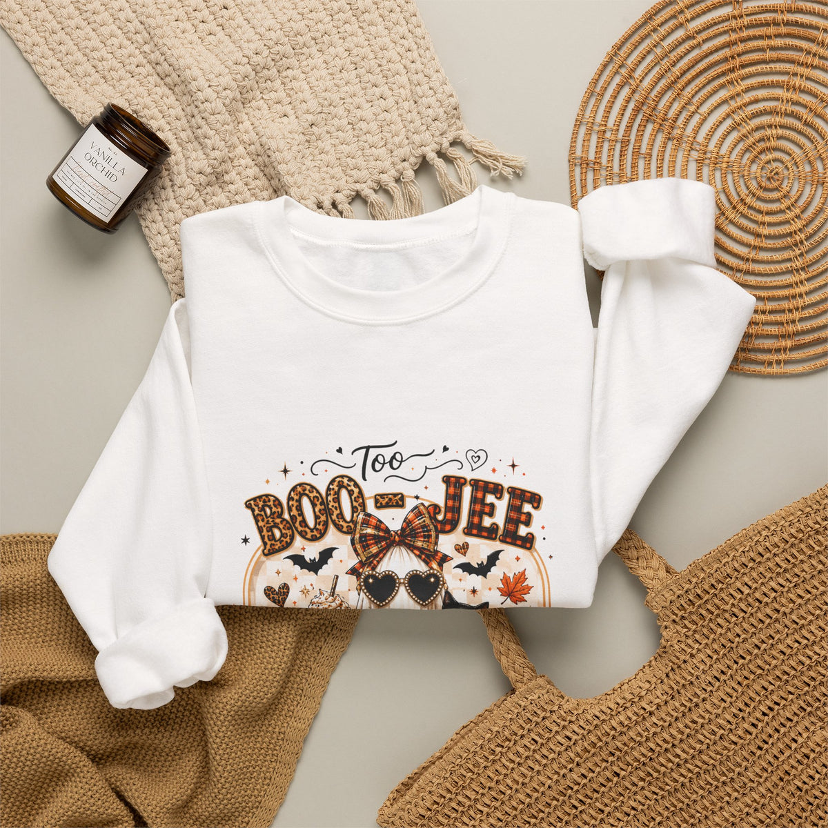 It's Coffee Time Too Boo-jeel Ghost sweatshirt