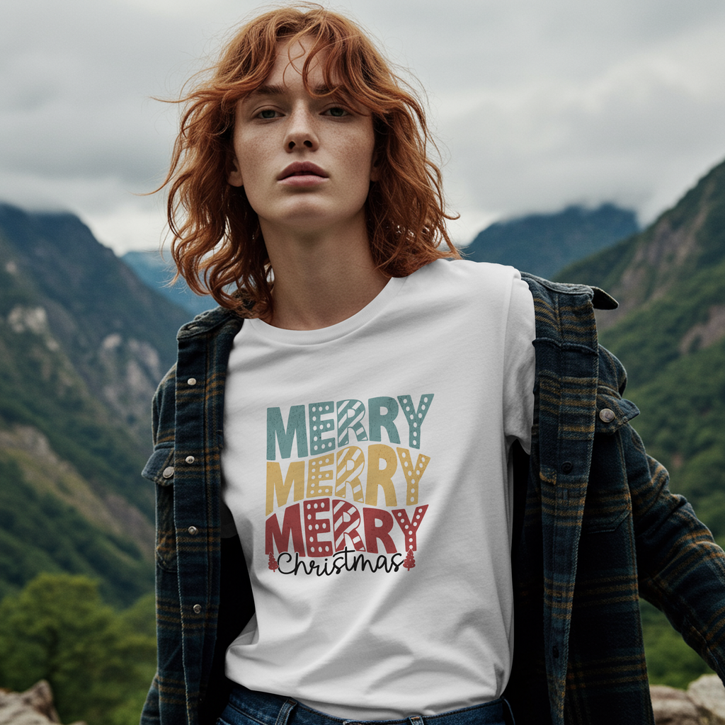 Merry Merry Merry Christmas T-Shirt