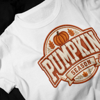 Pumpkin Season T-Shirt — Retro Fall Harvest Graphic Tee