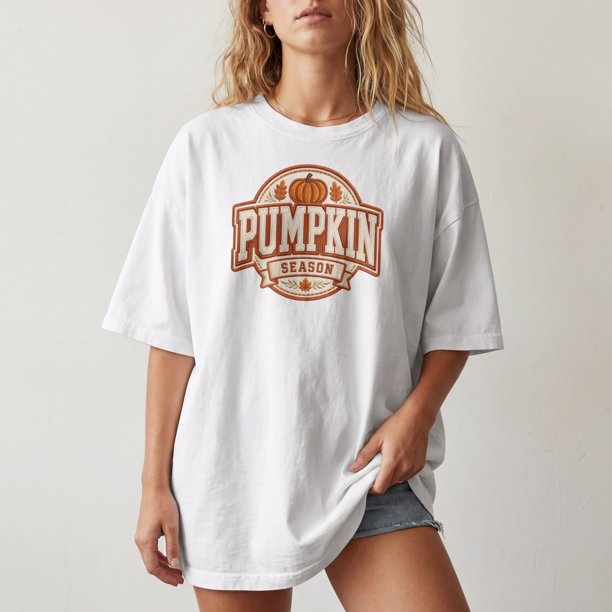 Pumpkin Season T-Shirt — Retro Fall Harvest Graphic Tee