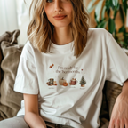 Fall Months T-Shirt — "I’m ready for the her months" Autumn Coffee, Pumpkin & Pine Tee