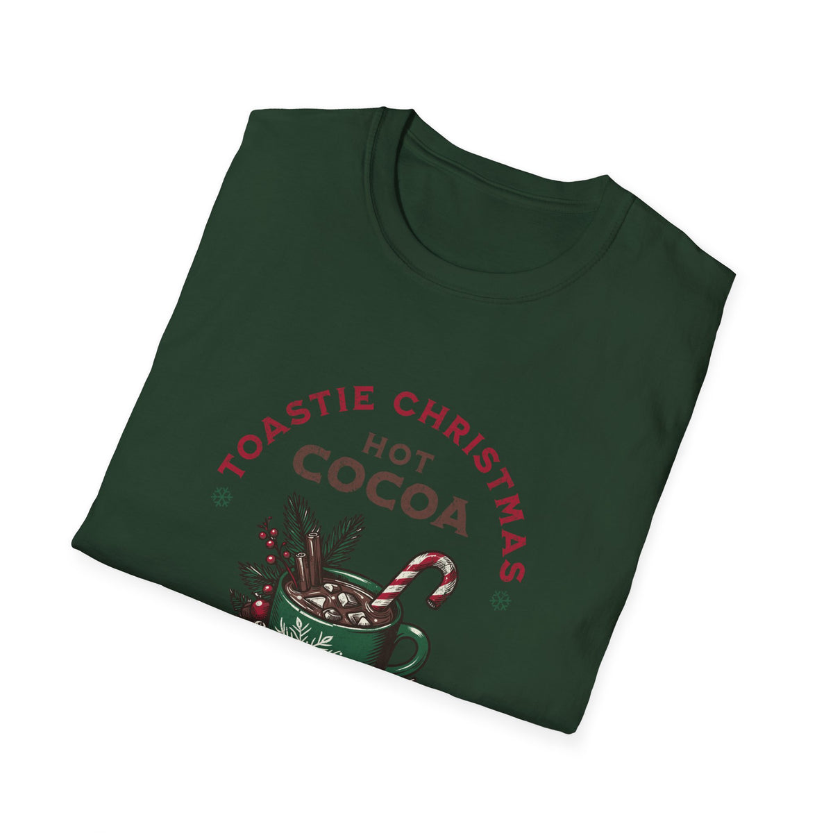 Toasted Christmas Hot Cocoa North Pole T-Shirt