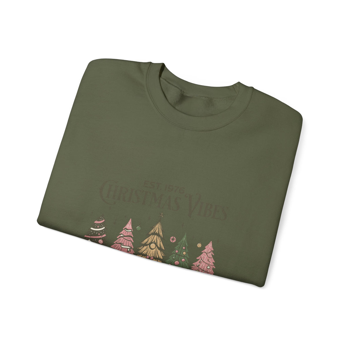 Christmas Vibes Fresh Farm Christmas Tree Sweatshirt