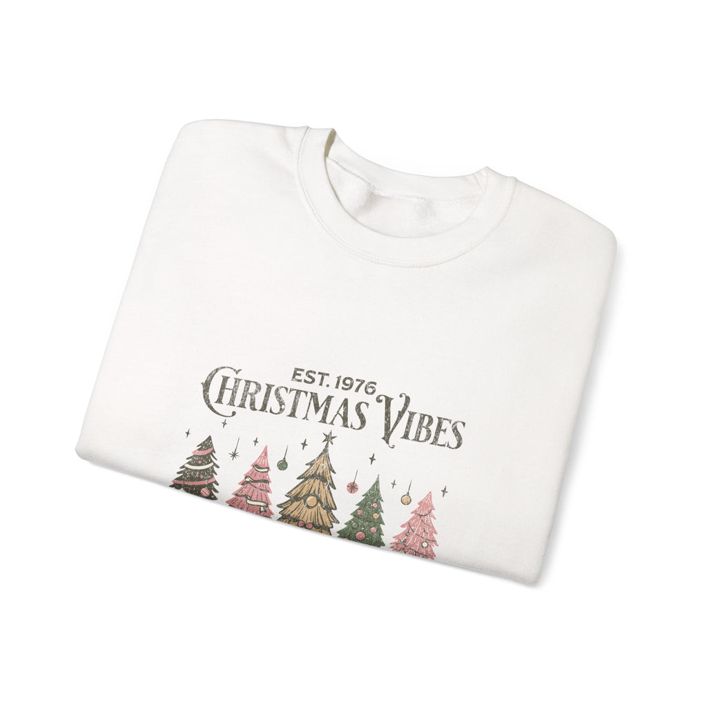 Christmas Vibes Fresh Farm Christmas Tree Sweatshirt