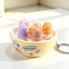 Miniature Bread Keychain Charm