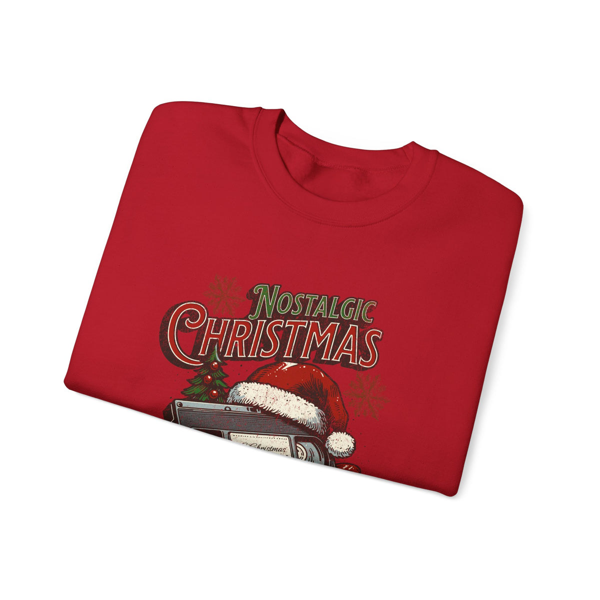 Christmas Vintage Truck Crewneck Sweatshirt