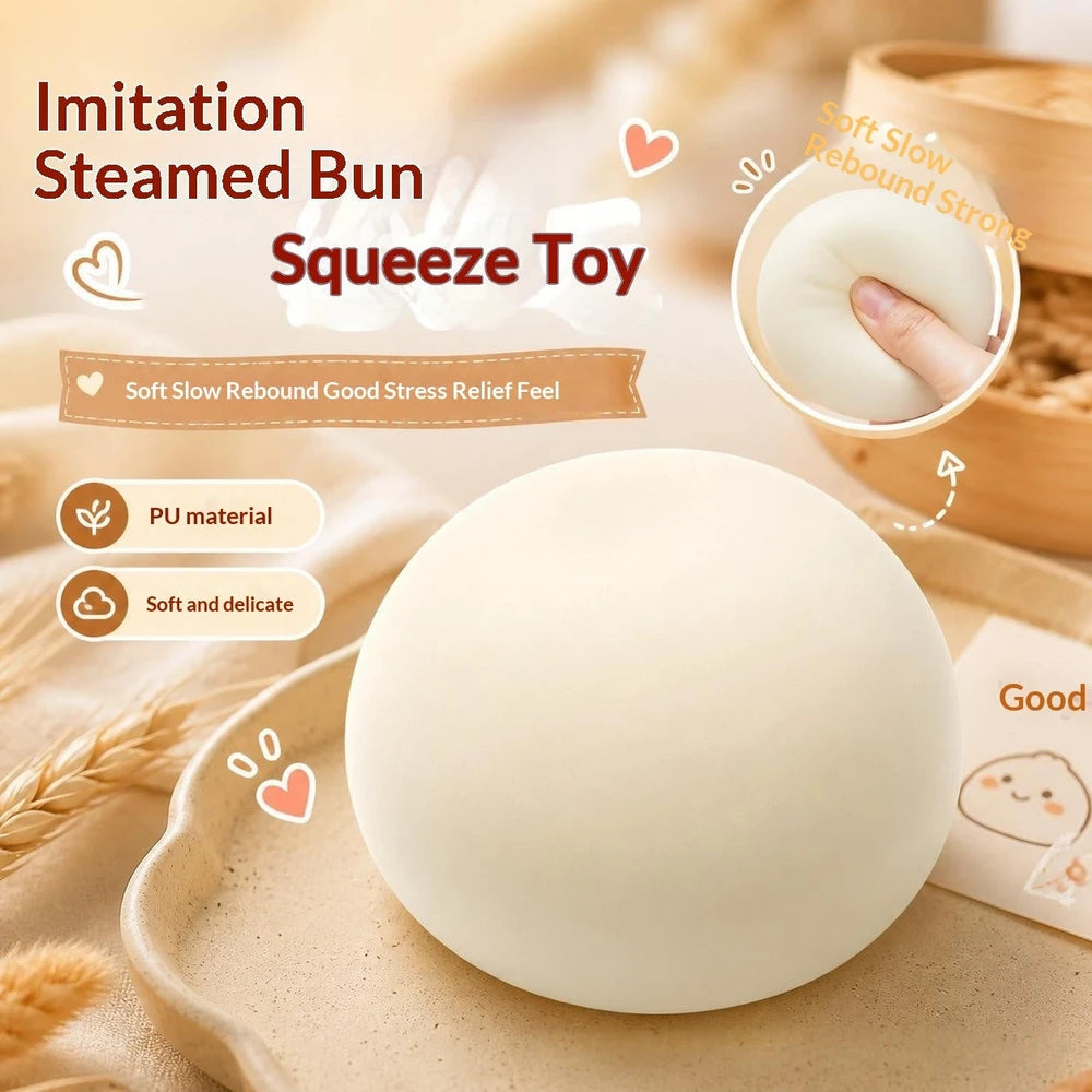 Slow-rebound Simulated Food Stress-relief Toy