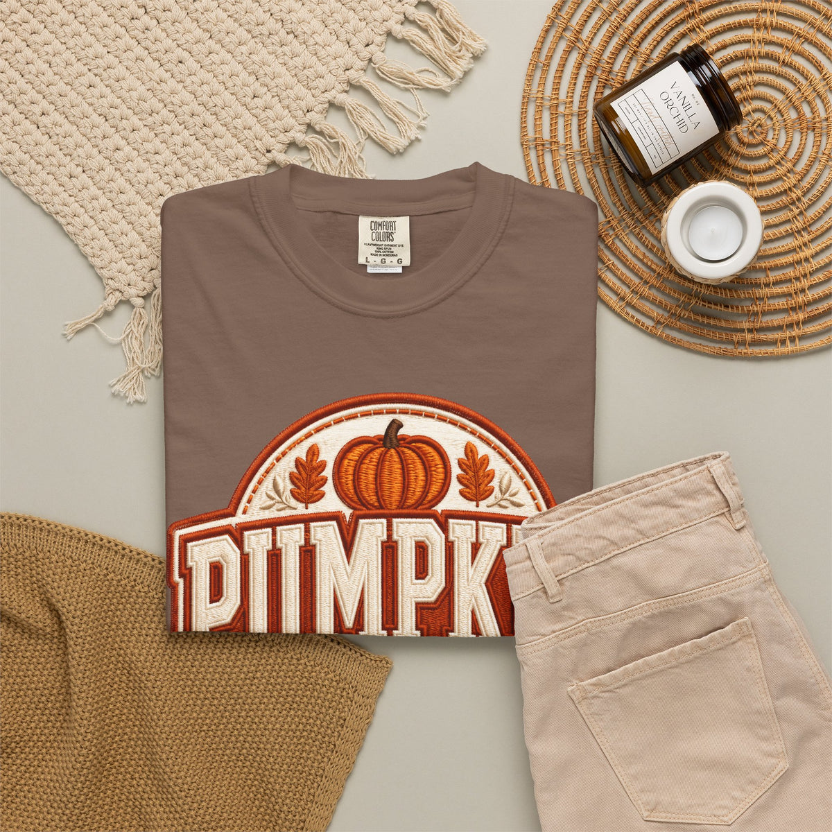 Pumpkin Season T-Shirt — Retro Fall Harvest Graphic Tee