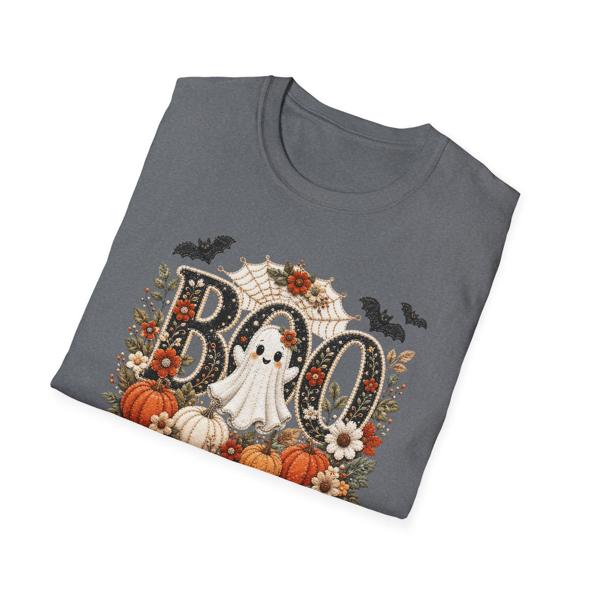 BOO Ghost Pumpkin Halloween T-Shirt
