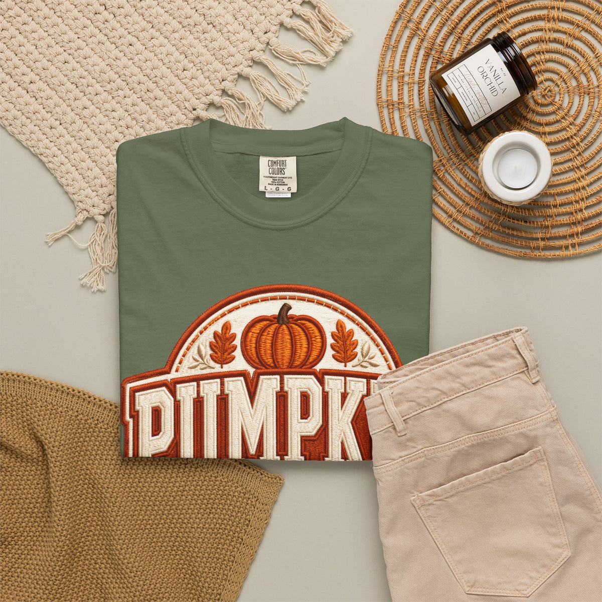 Pumpkin Season T-Shirt — Retro Fall Harvest Graphic Tee