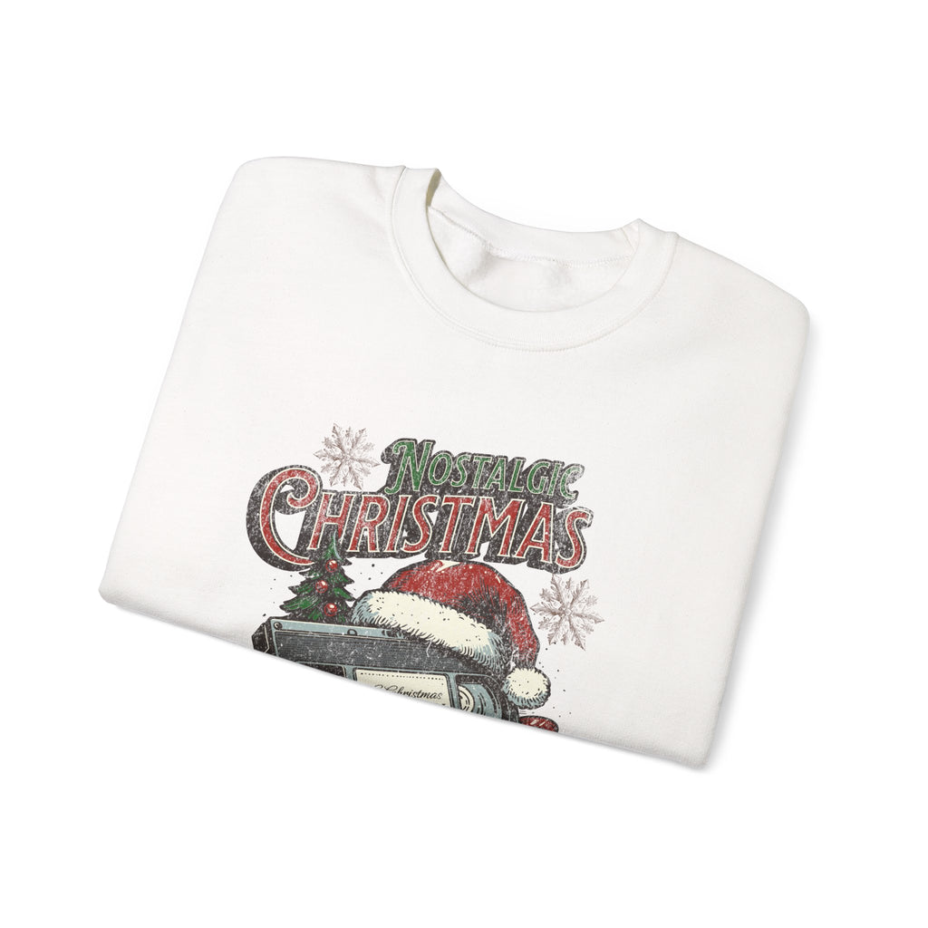 Christmas Vintage Truck Crewneck Sweatshirt