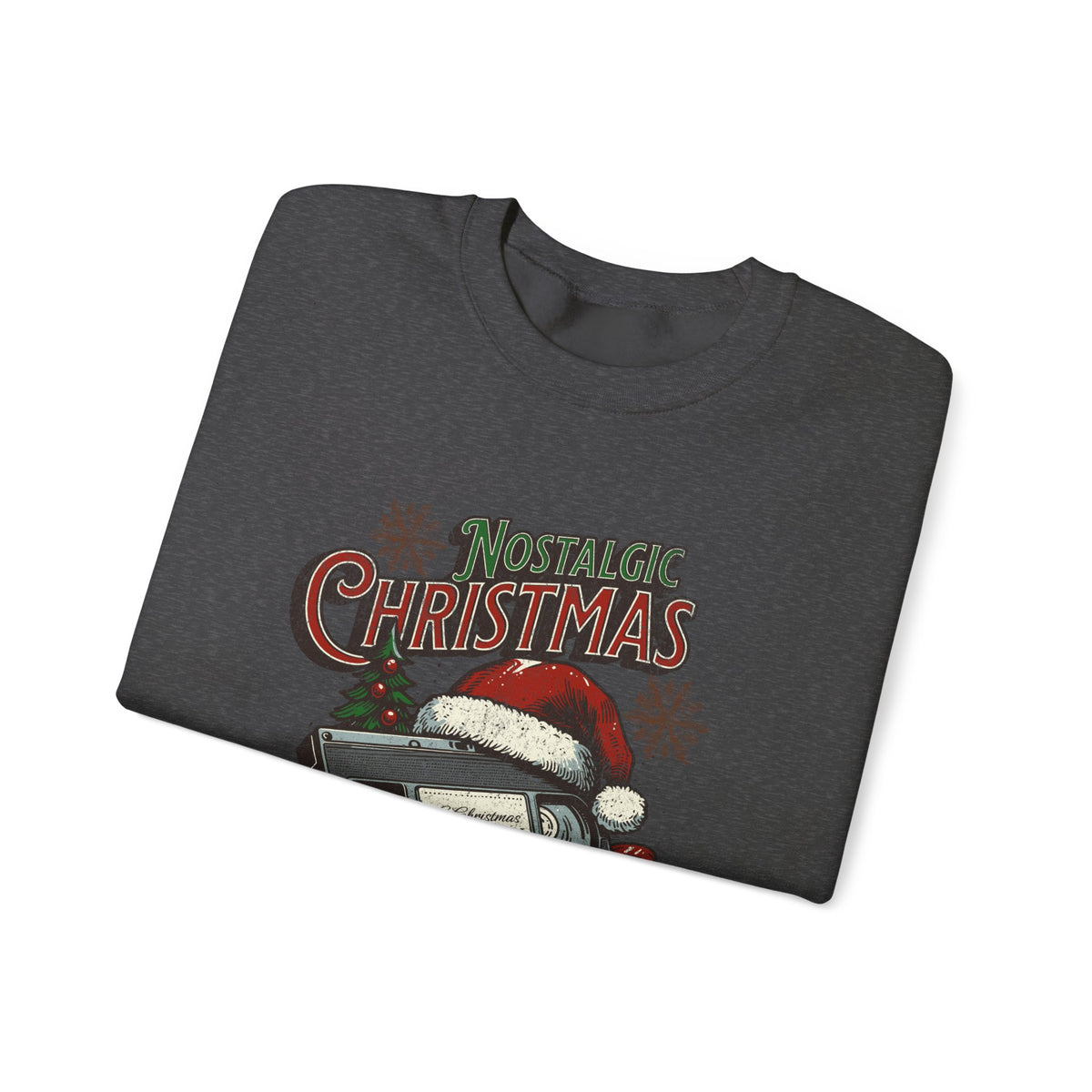 Christmas Vintage Truck Crewneck Sweatshirt
