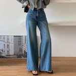 Retro High Waist Slimming Jeans Women